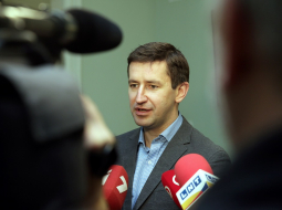 Vjačeslavs Dombrovskis. Foto: Ieva Čīka, LETA