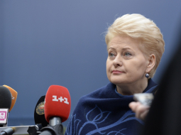 Lietuvas prezidente Daļa Grībauskaite. Foto: AFP/LETA