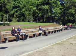 Garais sols Grīziņkalnā. Foto: Krista Petrošina