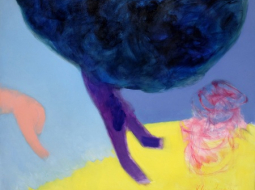 Helēnas Heinrihsones glezna "Negaiss". Foto no galerijas mājas lapas