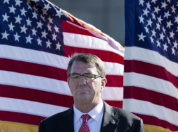 ASV aizsardzības ministrs Eštons Kārters. Foto: AFP/LETA