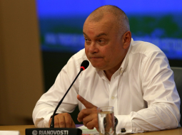 Krievijas galvenais propagandists Dmitrijs Kiseļovs. Foto: AFP/LETA