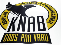KNAB logo. Foto: Edijs Pālens, LETA