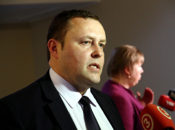 Iekšlietu ministrs Rihards Kozlovskis. Foto: Kaspars Krafts, F64