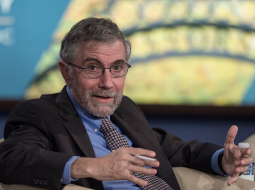 Ekonomists un Latvijas kritizētājs Pols Krugmans. Foto: AFP/LETA