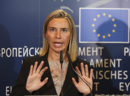 Federika Mogerīni. Foto: AFP/LETA