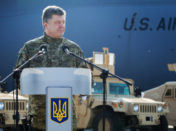 Ukrainas prezidents Petro Porošenko. Foto: AFP/LETA
