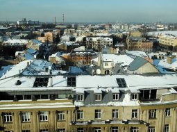 Rīgas nami. Foto: Gints Ivuškāns, F64