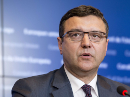 Finanšu ministrs Jānis Reirs. Foto: AFP/LETA