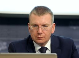 Ārlietu ministrs Edgars Rinkēvičs. Foto: Evija Trifanova
