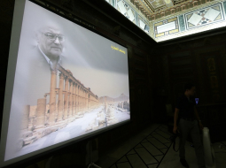 Islāma kaujinieki publiski nocirta galvu 81 gadu vecajam arheologam un Palmīras arhitektūras kompleksa galvenajam uzraugam Haledam Asādam. Foto: AFP/LETA