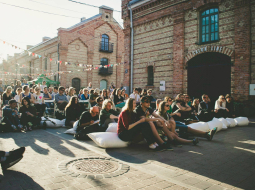 Skats no dzejas slama. Foto - "Poetry Latvia"