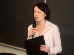 Žurnāliste Inga Spriņģe. Foto: Ieva Lūka, LETA