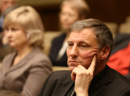 Arhibīskaps Zbigņevs Stankēvičs. Foto: Evija Trifanova, LETA