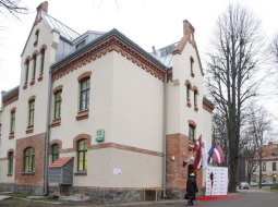 Stradiņa slimnīcas kompleksa ēka. Foto: Mārtiņš Zilgalvis, F64
