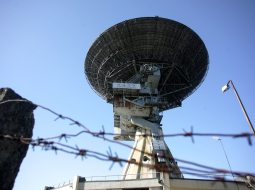 Ventspils radioastronomijas lokators Irbenē. Foto: Jānis Saliņš, F64