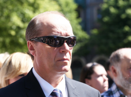 Krievijas vēstnieks Latvijā Aleksandrs Vešņakovs. Foto: Evija Trifanova, LETA