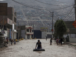 Peru galvaspilsēta Lima. Foto: RODRIGO ABD, TT NYHETSBYRÅN/ LETA