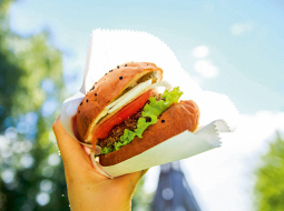 Timiāna burgers.