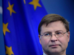 Valdis Dombrovskis. Foto: AFP-LETA