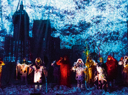 Kora operas NeoArctic mēģinājumā.