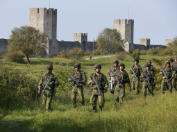 Zviedrijas armijas karavīri. Foto: Soren Andersson, TT News agency/LETA.