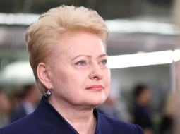 Lietuvas prezidente Daļa Grībauskaite. Foto: Evija Trifanova, LETA