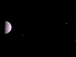 Šo attēlu "Juno" noraidīja 10.jūlijā, un tas rāda Jupiteru. Foto: AP/LETA