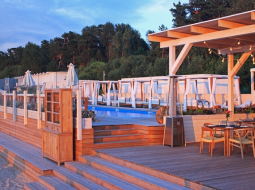 Kafe ''Legend Beach''. Foto: legend.lv