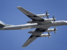 Krievijas stratēģiskais bumbvedējs Tu-95. Ilustratīvs foto: AFP-LETA
