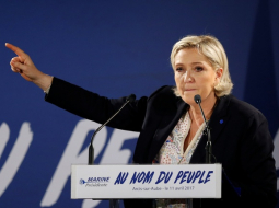 Marine Lepēna. Foto: Reuters-LETA