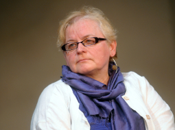 Kritiķe Edīte Tišheizere. Foto: Ieva Lūka, LETA.