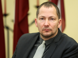 Latvijas Okupācijas muzeja Publiskās vēstures nodaļas vadītājs Uldis Neiburgs. Foto: Ieva Lūka, LETA.
