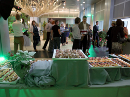 LNB restorāna "Klīversala" atklāšana 2015. gada jūlijā. Foto: Evija Trifanova, LETA.