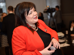 Valsts kontroliere Elita Krūmiņa. Foto: Ieva Lūka, LETA.