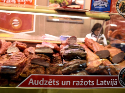 "Riga Food 2016" starptautiskajā izstāžu centrā Ķīpsalā. Attēlam ilustratīva nozīme. Foto: Ieva Makare, LETA