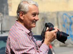 Fotogrāfs Uldis Briedis. Foto Edijs Pālens, LETA