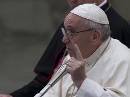 Pāvests Francisks. Foto: EPA/LETA