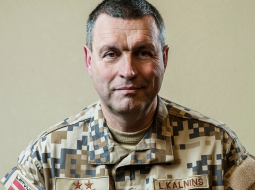 NBS komandieris Leonīds Kalniņš. Foto: Gatis Gierts, Picture Agency.
