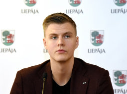 Kristaps Porziņģis. Foto: Zane Bitere, LETA