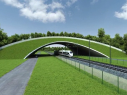 Ilustrācija no "Rail Baltica" prezentācijas valdībā.