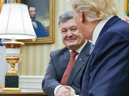 ASV Finanšu ministrija paplašinājusi sankcijas pret Krieviju, vēršoties pret 38 cilvēkiem un organizācijām. Tajā pašā dienā Baltajā namā notika īsa Ukrainas prezidenta Petro Porošenko tikšanās ar ASV prezidentu Donaldu Trampu