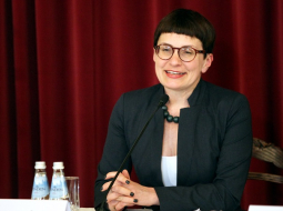 LŽA valdes priekšsēdētāja Rita Ruduša. Foto: Evija Trifanova, LETA