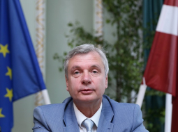 Izglītības ministrs Kārlis Šadurskis. Foto: Evija Trifanova, LETA