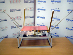 Latvijas pirmais satelīts "Venta-1", kuru ar Indijas nesējraķeti bija plānots palaist Zemes orbītā 2011. gada beigās vai ar Krievijas nesējraķeti 2012.gada sākumā.