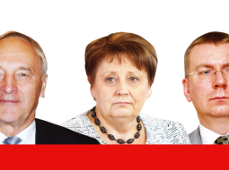 Andris Bērziņš, Laimdota Straujuma, Edgars Rinkēvičs