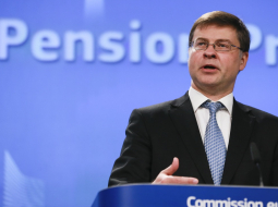 Valdis Dombrovskis. Foto: EPA/LETA