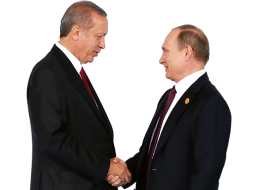 Turcijas prezidents Redžeps Tajips Erdogans un Krievijas prezidents Vladimirs Putins 15.novembrī, kad Antaljā notika G20 valstu grupas kārtējā sanāksme.