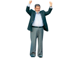 Muhameds Mursi dienu pirms stāšanās Ēģiptes prezidenta amatā pērn 30.jūnijā.