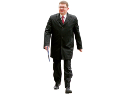 Jānis Maizītis ierodas uz Nacionālās drošības padomes sēdi 2011.gada augustā.